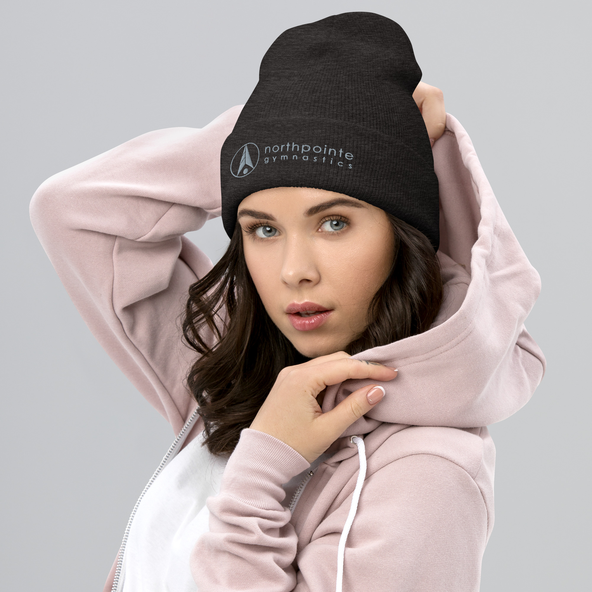 Embroidered Cuffed Beanie - Image 5
