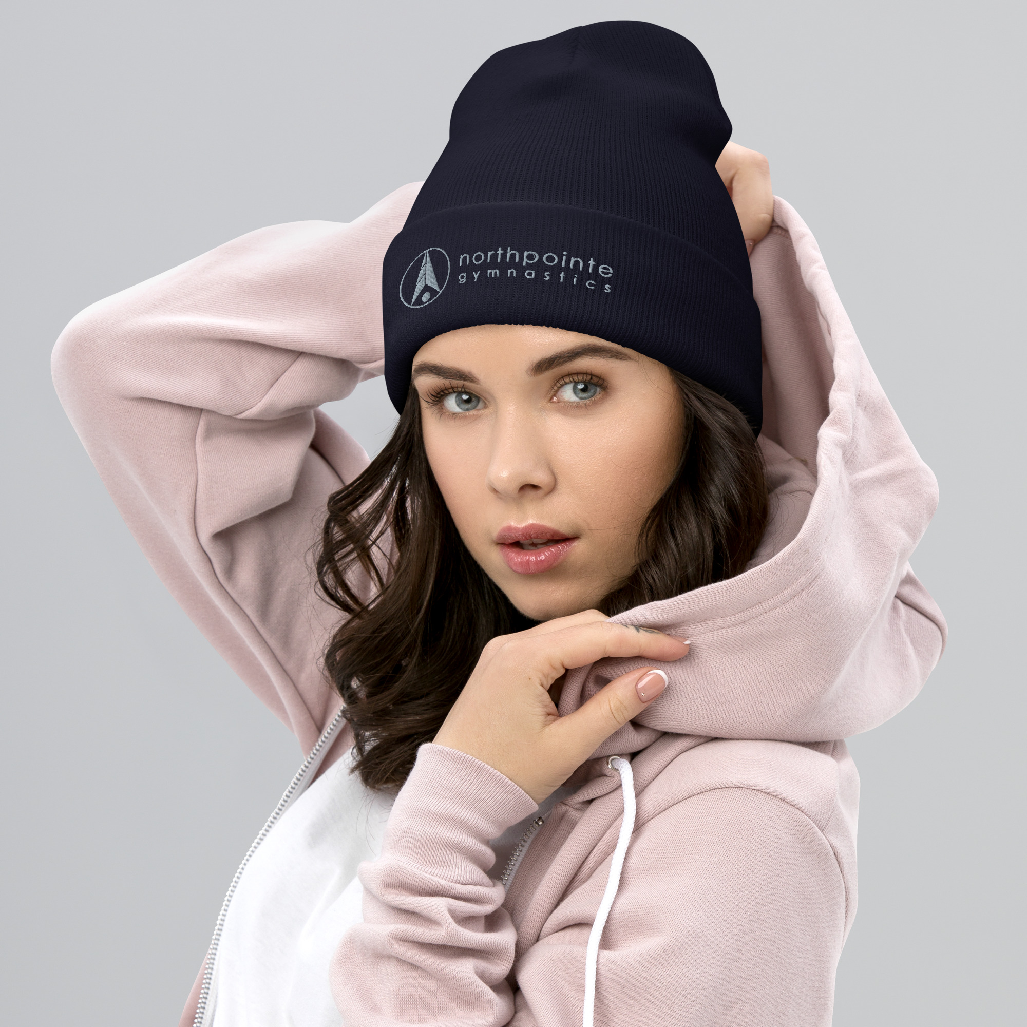 Embroidered Cuffed Beanie - Image 4