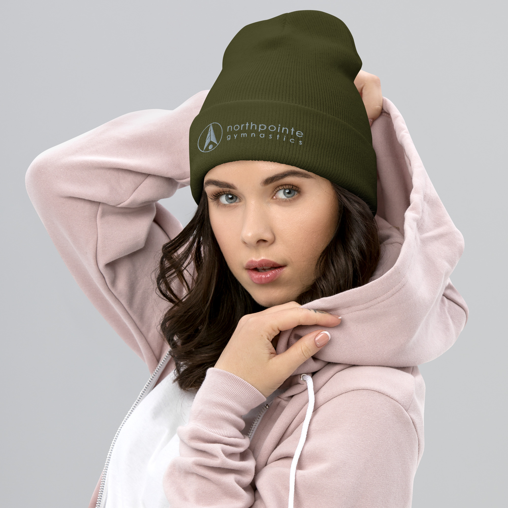 Embroidered Cuffed Beanie - Image 6