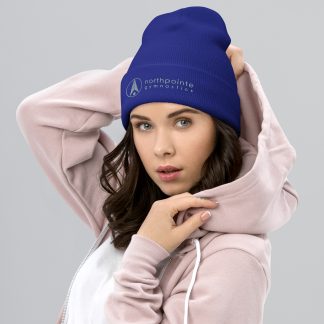 Embroidered Cuffed Beanie