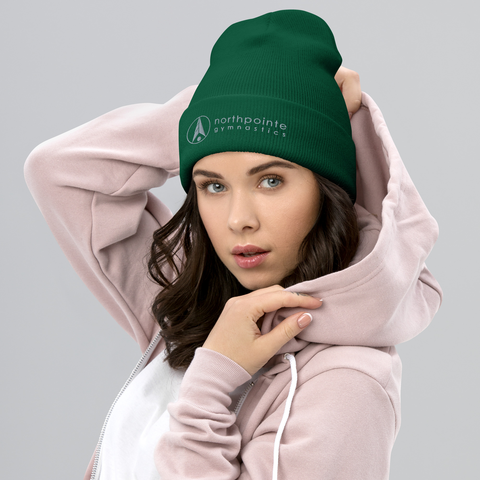 Embroidered Cuffed Beanie - Image 7