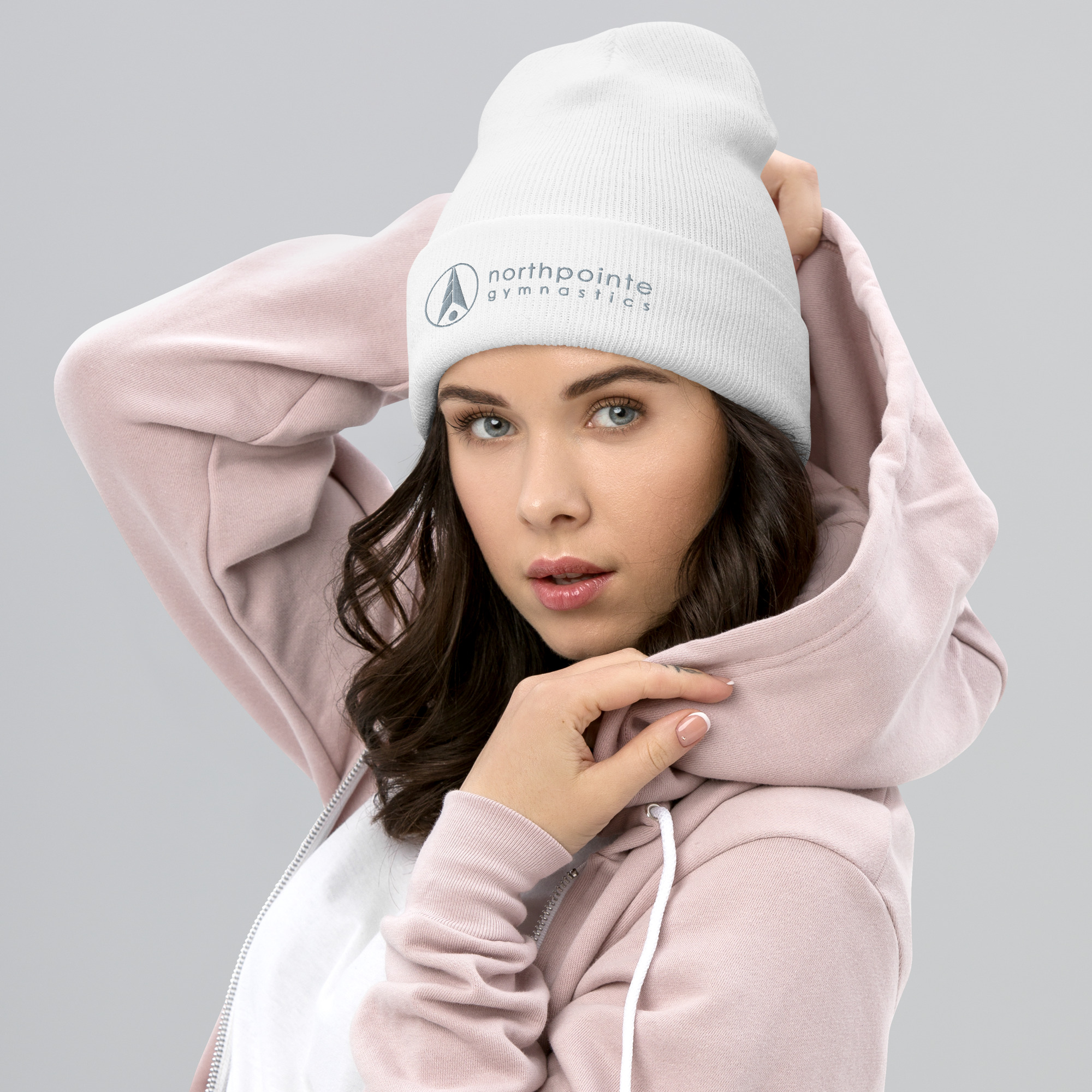 Embroidered Cuffed Beanie - Image 8